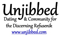 Unjibbed logo - Dating and Community for the Discerning Refusenik